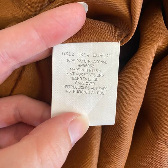 David Warren Vintage Y2K Cheetah Print Sleeveless Maxi Long Formal Dress Size 12 - Picture 11 of 11